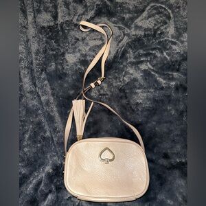 Kate Spade Camera Crossbody Bag in Blush/Tan